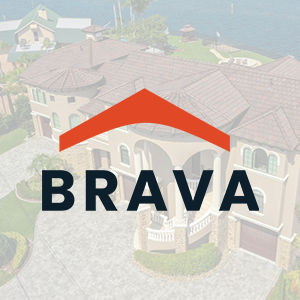 Brava Composite roof tile logo