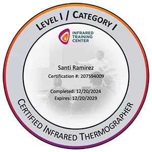 Certified Infrared Thermographer logo